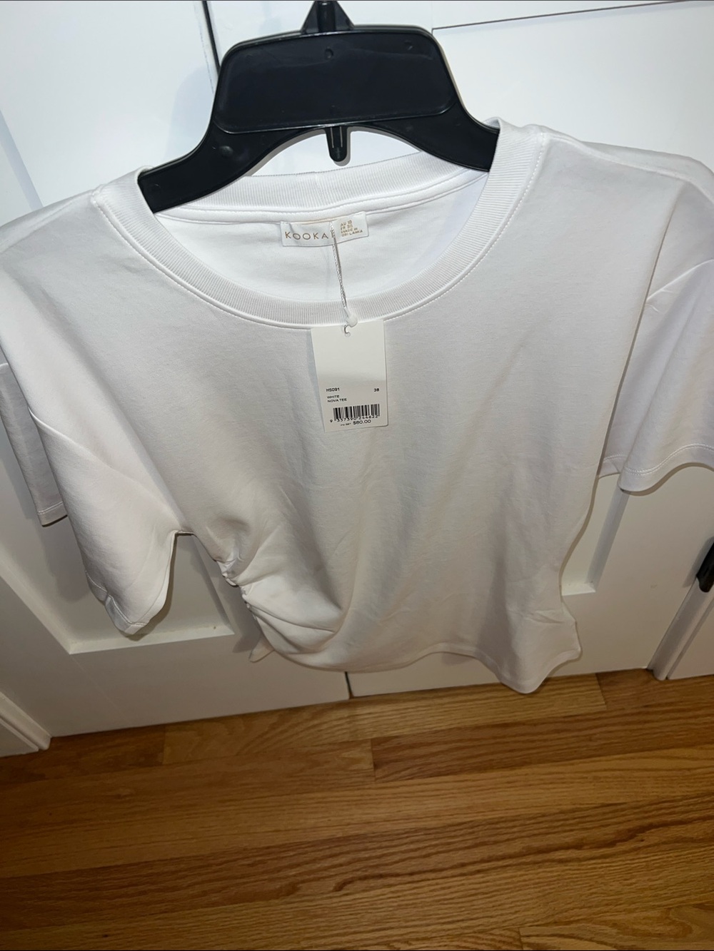 Look ai White Nova Tee Shirt NWT